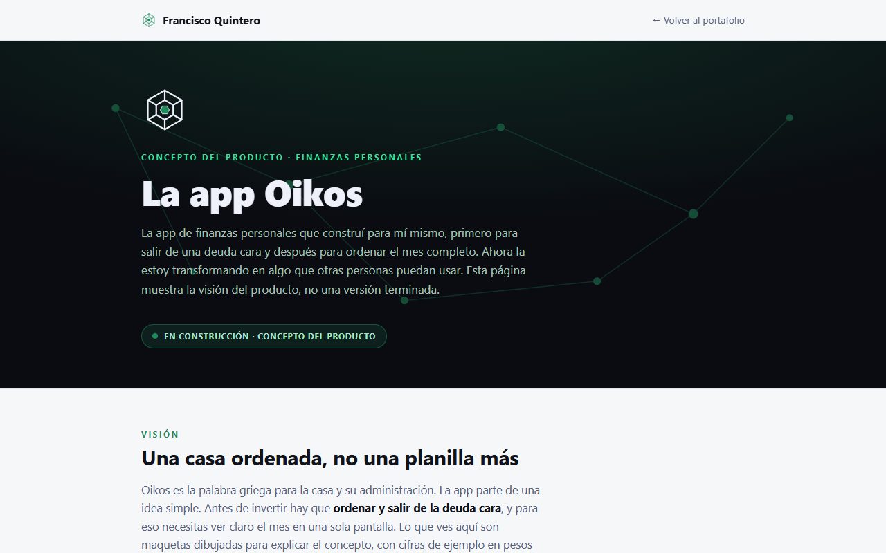 Oikos app