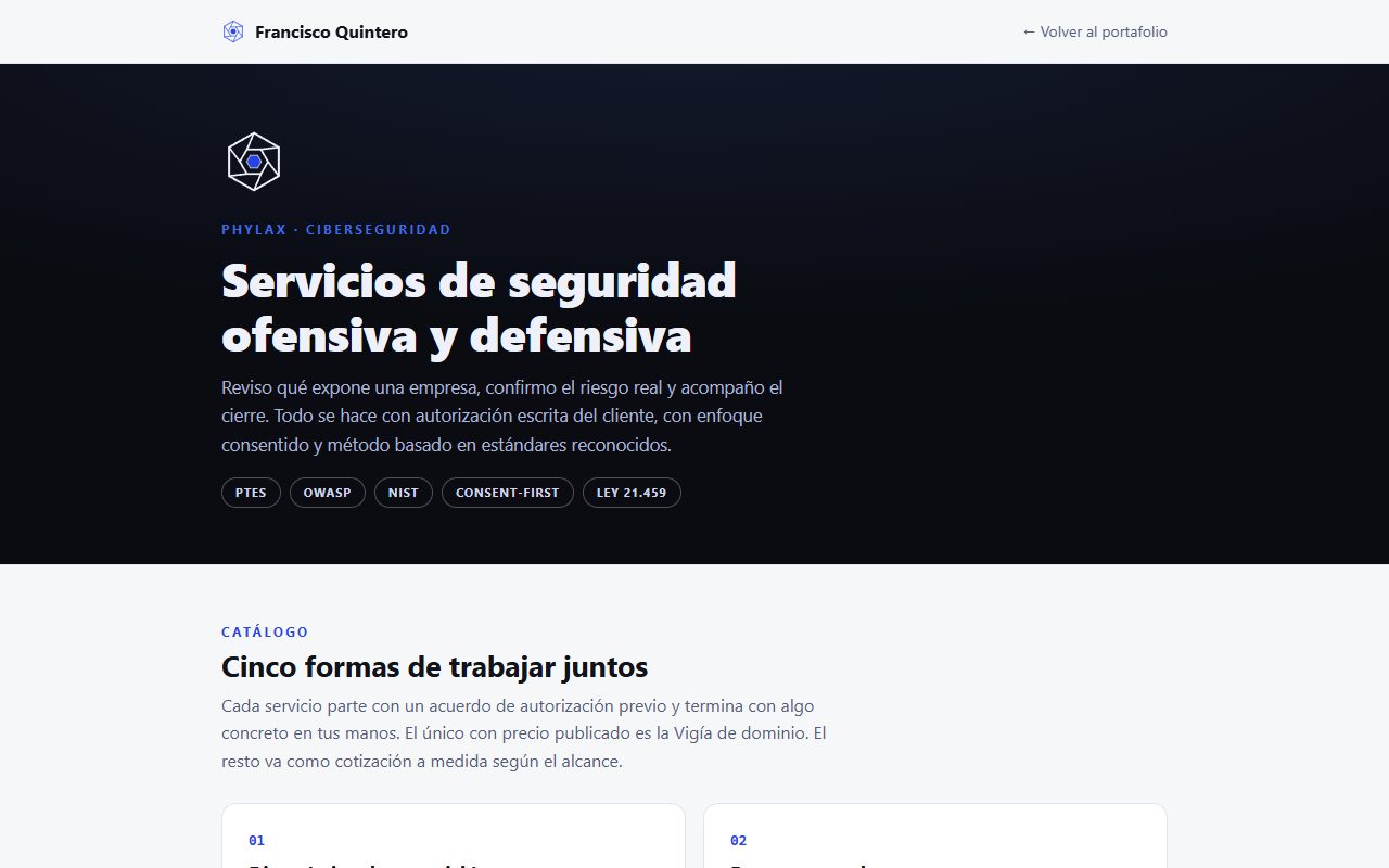 Phylax services